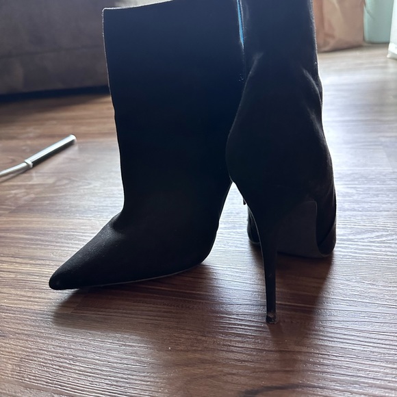 Steve Madden Suede Booties - Picture 3 of 5